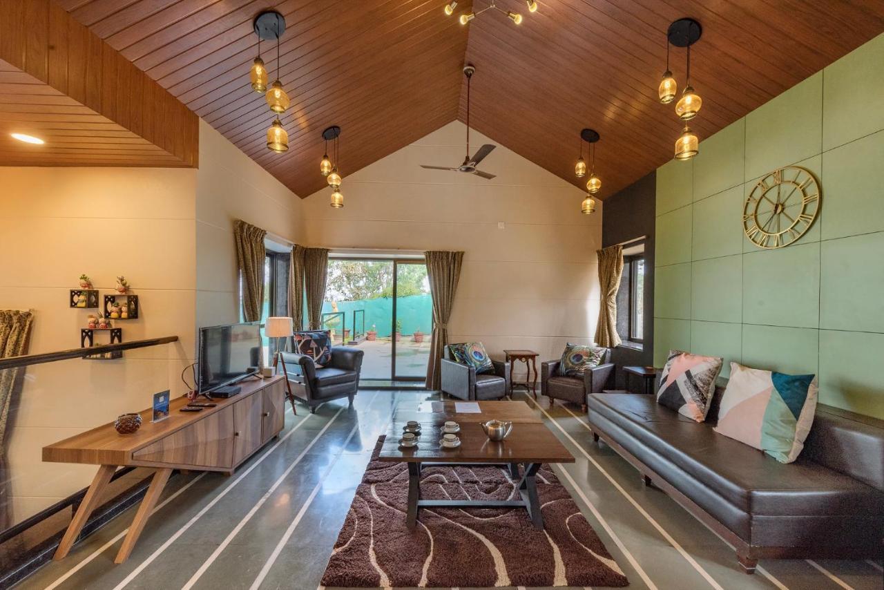 Villa Saffronstays Casa Tranquil, - Pet-friendly Veg Only Pool