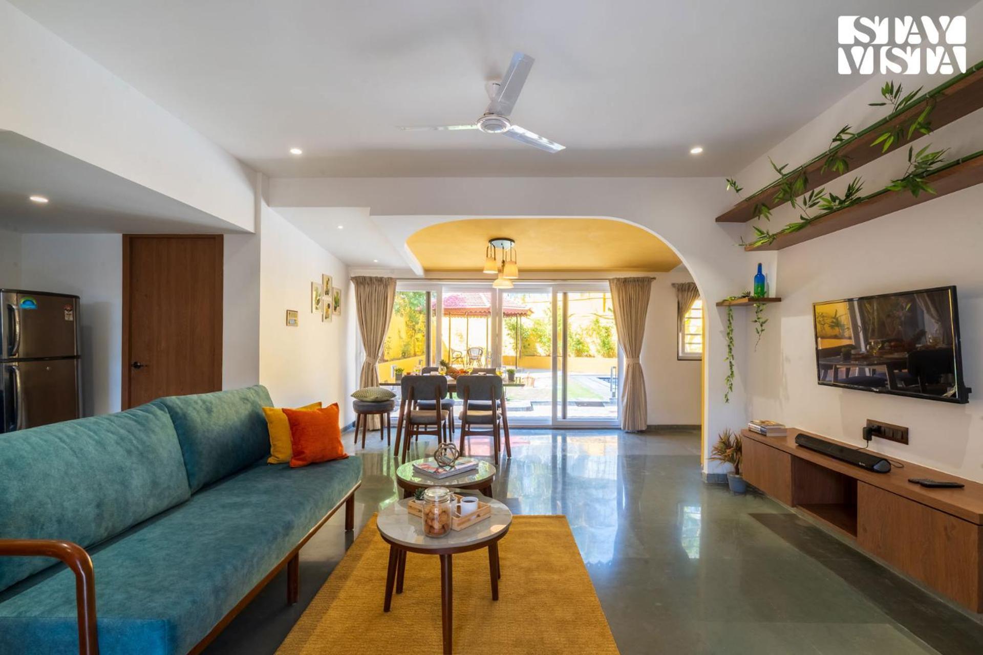 Stayvista's Dreamy Dale - Poolside Bliss With Lawn & Gazebo *