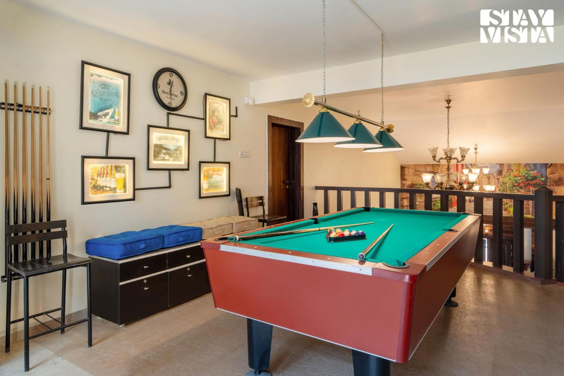 Stayvista's Grace & Light - Hill-view With Outdoor Pool, Terrace & Games Villa *