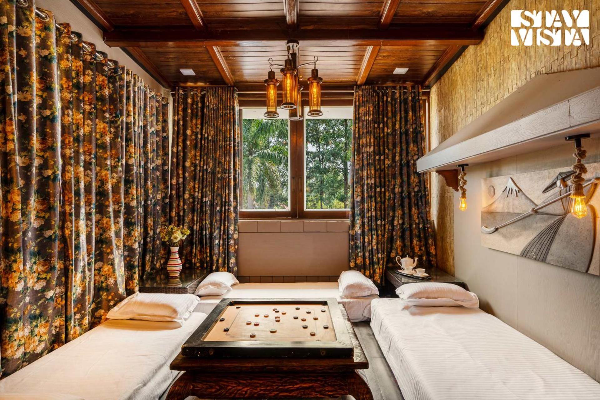Stayvista's Grace & Light - Hill-view With Outdoor Pool, Terrace & Games